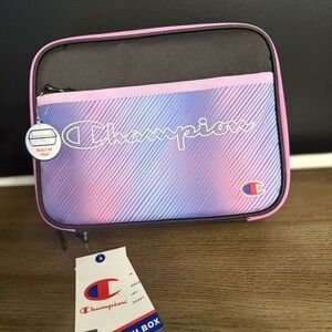 Champion Gradient Pink and Purple Lunch Bag